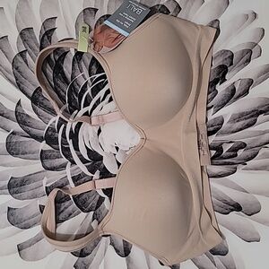 Bali Women's Comfort Revolution Wirefree Bra Beige Size 36B